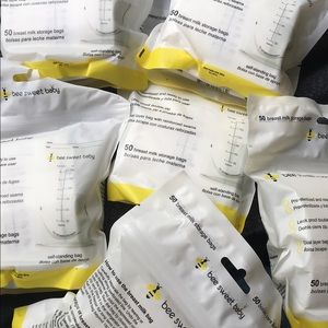 Breastmilk storage bags